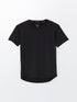 LC Waikiki Crew Neck Reflector Printed Women's Sports T-Shirt